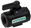 1/4" FEMALE NPT MICRO-VALVE FKM