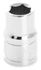 3/8 INCH X 6 POINT STANDARD IMPACT SOCKET - 3/8 INCH DRIVE