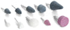 MOUNTED STONE SET - 10PC