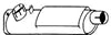 TISCO Muffler for Case, A147065
