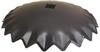 Disc Blade - 18" x 3/16", Notched, 1" Square Axle