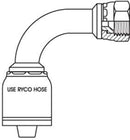 JIC FEMALE 90 LONG BEND WITH 1-1/16 INCH THREAD FOR 3/4 INCH HOSE