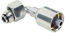 3/8 INCH HOSE X M20 METRIC S FEMALE ELBOW - 90 SWIVEL
