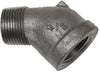 3/4 INCH X 3/4 INCH MNPT X FNPT  GALVANIZED STREET ELBOW - 90