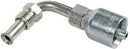 1/4 INCH HOSE X 1/2 INVERTED SAE 45 MALE ELBOW - 90 SWIVEL