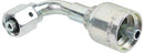 1/4 INCH HOSE X M10 METRIC L FEMALE ELBOW - 90 SWIVEL