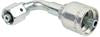 5/16 INCH HOSE X M16 METRIC L FEMALE ELBOW - 90 SWIVEL