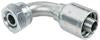 3/8 INCH HOSE X 3/8 BSPP FEMALE ELBOW - 90 SWIVEL