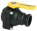 2" FULL PORT STUBBY BALL VALVE -  MALE ADAPTER X FEMALE NPT