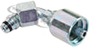 1/4 INCH HOSE X M14 METRIC L FEMALE ELBOW - 45 SWIVEL