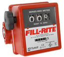 Fill-Rite 807CL1 3-Digit Mechanical Fuel Transfer Meter (Liters) 1" NPT threads 