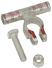 1 AWG TOP POST - FLAG CRIMP/SOLDER POSITIVE BATTERY TERMINAL
