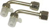 Male JIC to Female JIC Swivel 90 Elbow