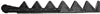BOLTED 7' LEFT HAND HAY MOWER KNIFE FOR NEW HOLLAND - REPLACES 706417   - NO HEAD   EXTRA COARSE 7 TOOTH SECTION