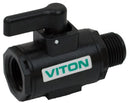 1/4" FEMALE X MALE NPT MICRO-VALVE FKM