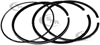 RING SET FOR 1 PISTON, 3-3/8" STANDARD BORE. 1 @ 1/8", 1 @ 1/4"