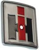 IH LOGO HOOD EMBLEM - 3-3/16 INCH