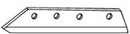 18" RIGHT HAND RIB PLOW SHARE FOR JOHN DEERE NU 400 / 450 "METRIC" SERIES PLOW - 3 HOLE