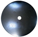 22 INCH X 6-1/2MM SMOOTH VERTICAL TILL BLADE WITH 2 INCH ROUND AXLE
