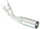 FEMALE SWIVEL 45 DEGREE BEND 1/4" HOSE X 5/8" DIN LIGHT UNI SEAT