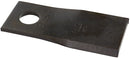 DISC MOWER DRUM KNIFE FOR KRONE 139.889.0 / FELLA 123.707  - RIGHT HAND   11° TWIST    6 PACK