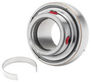 RELUBE INSERT BEARING  1-1/4" ID - WIDE INNER RING  - SET SCREW LOCK