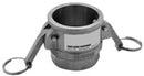 D SERIES 1-1/4" ALUMINUM FEMALE COUPLER X FEMALE PIPE THREAD