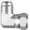 MJ X FJX 90 DEG; - SWIVEL NUT ELBOW - STEEL