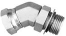 1/4 MALE ORB X 1/4 FNPT SWIVEL 45 DEG ADAPTER