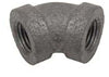 3/4 INCH X 3/4 INCH FNPT X FNPT  GALVANIZED ELBOW - 45