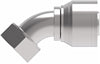 04Z-L64 FEM SWVL 45 ELB 1/4 HOSE X 9/16