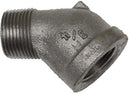 3/4 INCH X 3/4 INCH MNPT X FNPT  GALVANIZED STREET ELBOW - 90