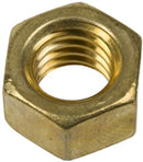 MANIFOLD NUT. 7/16"-20 HEX BRASS NUT