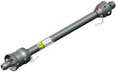 METRIC COMPLETE CV DRIVELINE - CAT 6 CV - WALTERCHEID SERIES 2580 STAR TUBING - 51" COMPRESSED LENGTH - FITS SERVIS RHINO FLEX WING MOWER    1-3/4 x 20 SPLINE TRACTOR YOKE