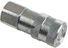 3/8 FLAT FACE COUPLER BODY-3/4-16 THREAD