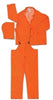 ORANGE RAINSUIT - X-LARGE