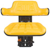 TISCO Universal Tractor Seat with Suspension - Yellow