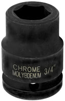 3/4 INCH X 6 POINT STANDARD IMPACT SOCKET - 3/4 INCH DRIVE, WHILE SUPPLIES LAST