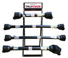 A-FRAME DISPLAY RACK FOR PTO SHAFTS AND HYDRUALIC CYLINDERS