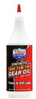 LUCAS SYNTHETIC SAE 75W-140 GEAR OIL - TRANSMISSION AND DIFFERENTIAL LUBE - QUART