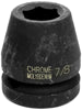 7/8 INCH X 6 POINT STANDARD IMPACT SOCKET - 1 INCH DRIVE