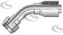 1/2 INCH HOSE X 1/2 BSP PARALLEL PIPE FEMALE ELBOW - 45 SWIVEL