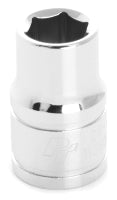3/8 INCH X 6 POINT STANDARD IMPACT SOCKET - 3/8 INCH DRIVE