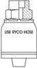 SALVAGE WITH 1/4 INCH THREAD FOR 1/4 INCH HOSE