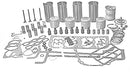 MAJOR ENGINE OVERHAUL KIT