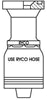 CODE 61 FLANGE FOR 1-1/2 INCH HOSE