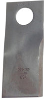 DISC MOWER DRUM KNIFE FOR  AGCO HESSTON / BUSH HOG AND NEW IDEA   - LEFT HAND  REPLACES 527749   18° TWIST    6 PACK