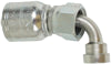 JIC FEMALE 90 DEGREE BEND WITH 1-1/16 INCH THREAD FOR 1/2 INCH HOSE