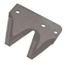LEFT HAND END SECTION HEAVY TOP SERRATED PLATED  10 / BOX