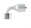 1/4 INCH HOSE X M14 METRIC L FEMALE ELBOW - 90 SWIVEL